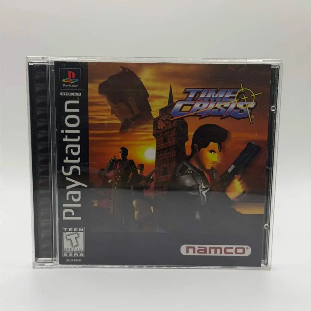 Time Crisis (Sony Playstation 1 PS1, 1997) CIB COMPLETE